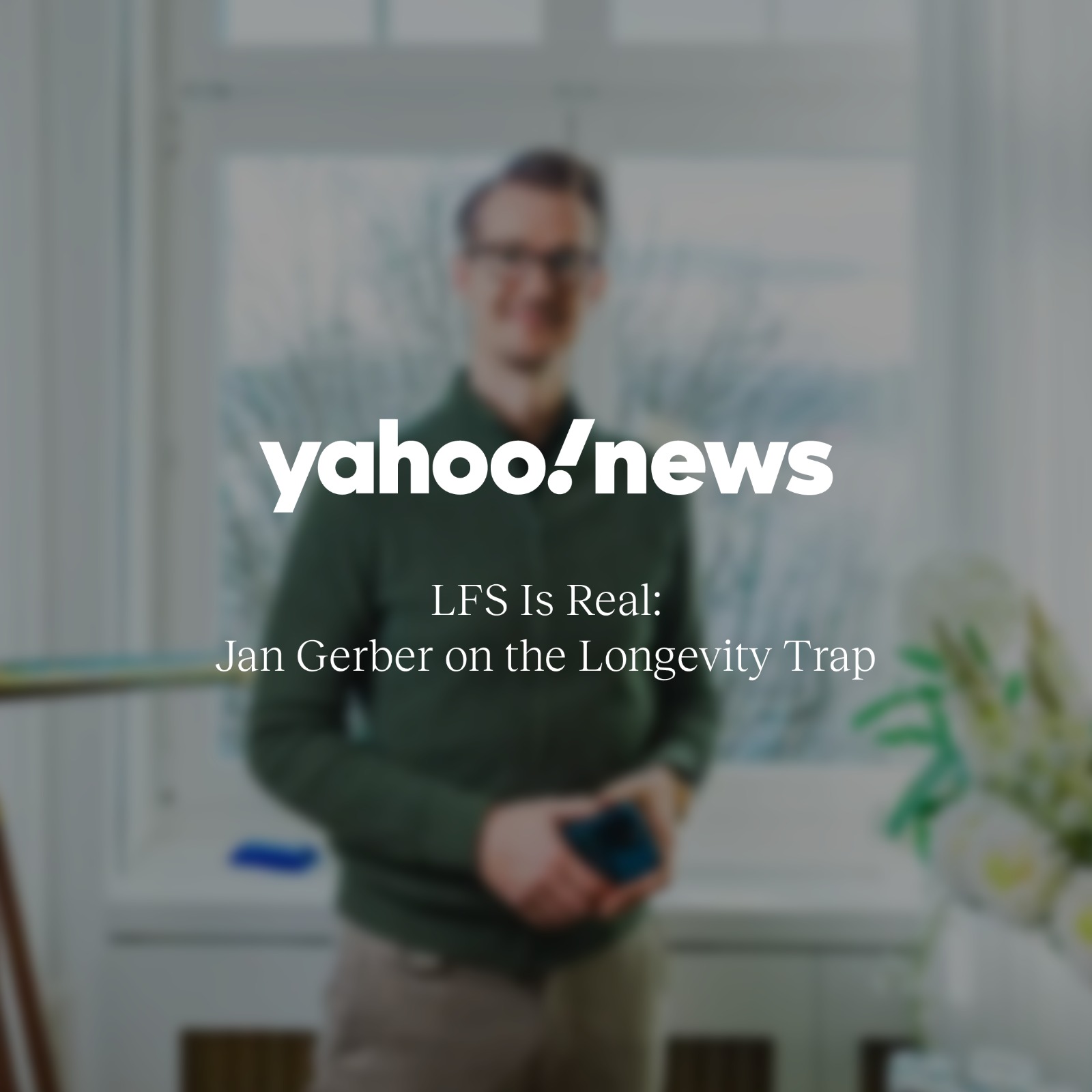 La sindrome da fissazione per la longevità è una realtà: Jan Gerber sul lato insidioso della ricerca della longevità – Yahoo! News
